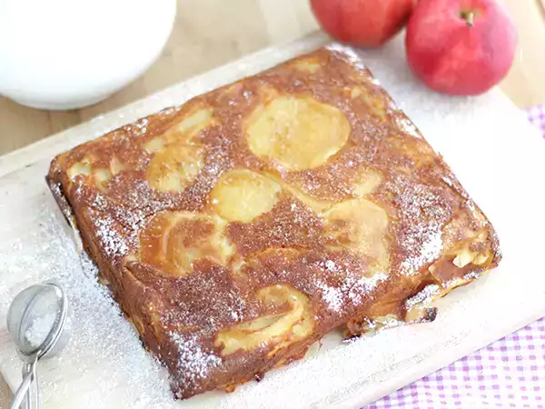 Recept Láthatatlan almás torta