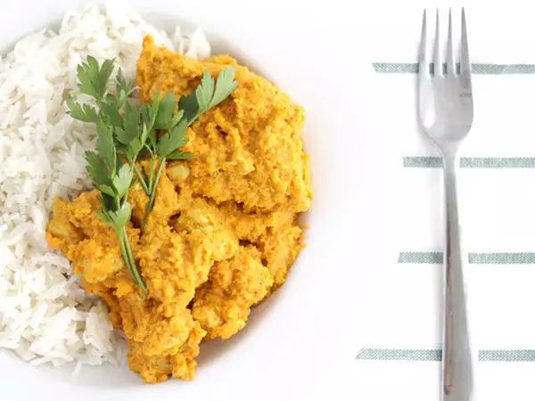 Recept Csirke curry kókusztejjel