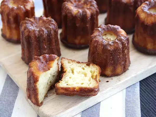 Recept Bordeaux-i canelés