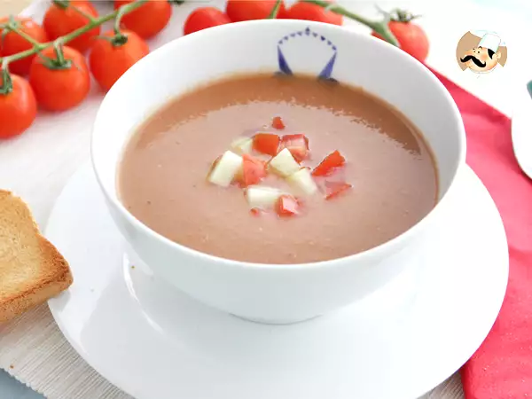 Recept Andalúziai gaspacho