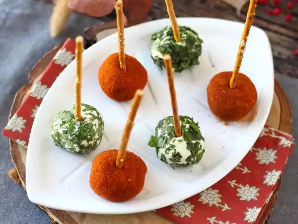 Recept Sajtgolyók aperitifnek