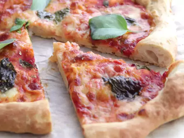Recept Nedves margherita pizza