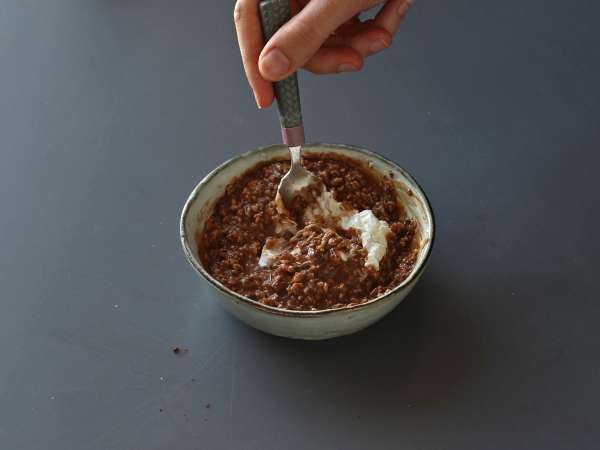 Éjszakai zab tiramisu ízesítéssel, a tökéletes kávé és kakaó reggeli! - Előkészítés lépés 5