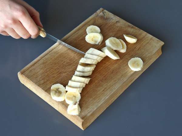 Cukor hozzáadása nélküli banános palacsinta tökéletes reggelire! - Előkészítés lépés 1