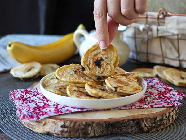 Cukor hozzáadása nélküli banános palacsinta tökéletes reggelire! - Előkészítés lépés 9