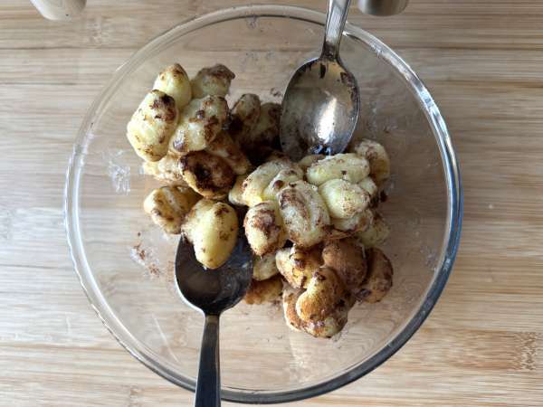 Gnocchi airfryerrel: egy fahéjas desszert receptje, amit meg kell kóstolni! - Előkészítés lépés 1