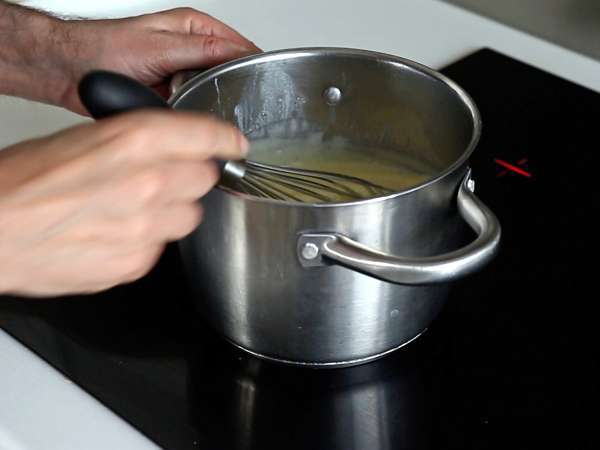Ultra-krémes tésztás flan - Előkészítés lépés 6