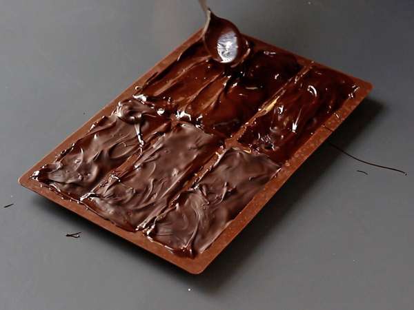 Mini banán, mogyoróvaj és csokoládé szelet, ultra finom, hozzáadott cukor nélkül. - Előkészítés lépés 4