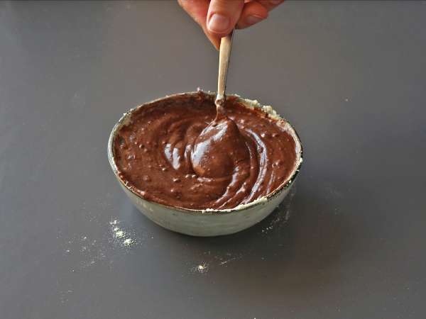 Csokoládé mousse tejsavófehérjével - Előkészítés lépés 3