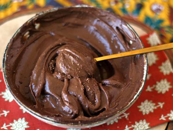 Csokoládé mousse tejsavófehérjével - Előkészítés lépés 5