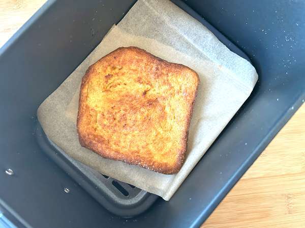 Torrijas légsütőben briós kenyérrel, egy komplikációk nélküli hagyomány - Előkészítés lépés 7