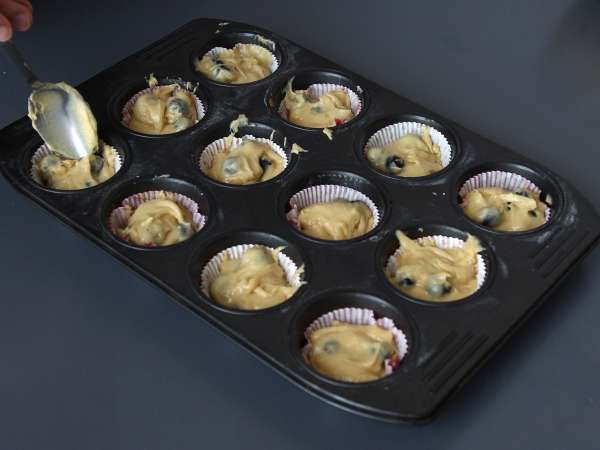 Áfonyás muffinok, a pireneusi pite mini változata! - Előkészítés lépés 6