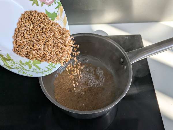 Tönkölybúza és tonhal saláta: könnyű, ízletes és egész évben tökéletes recept - Előkészítés lépés 1