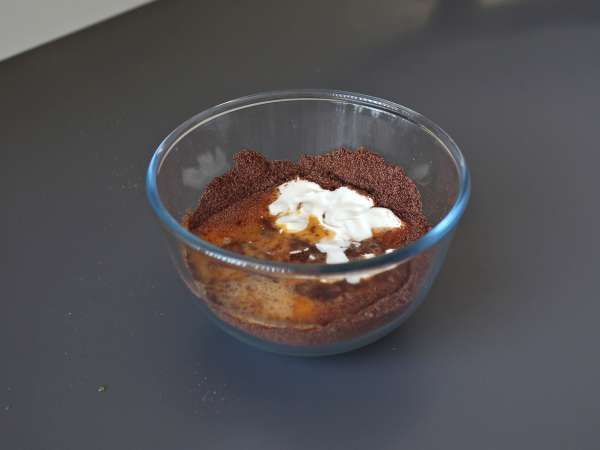 Protein brownie tejsavóval, természetesen gluténmentes - Előkészítés lépés 2