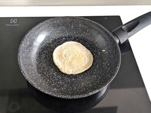 Puha vegán palacsinta len tojással: egyszerű és tojásmentes recept - Előkészítés lépés 8