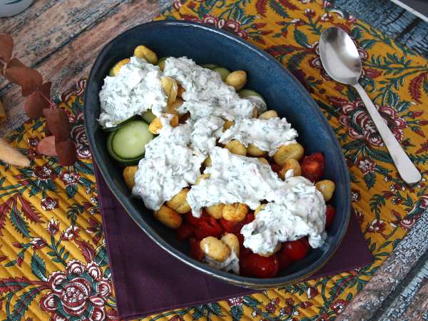Ropogós gnocchi saláta, ultra trendi, ízletes és kiegyensúlyozott, tökéletes nyárra! - Előkészítés lépés 6