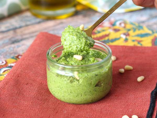 Friss és krémes rukkola pesto 5 perc alatt - Előkészítés lépés 3