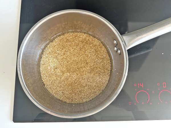 Quinoa saláta tabbouleh ízesítéssel: Káposzta: Frissítő és még egészségesebb - Előkészítés lépés 1