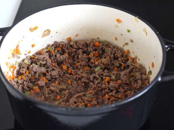 Házi bolognai szósz - ragù alla bolognese - Előkészítés lépés 3