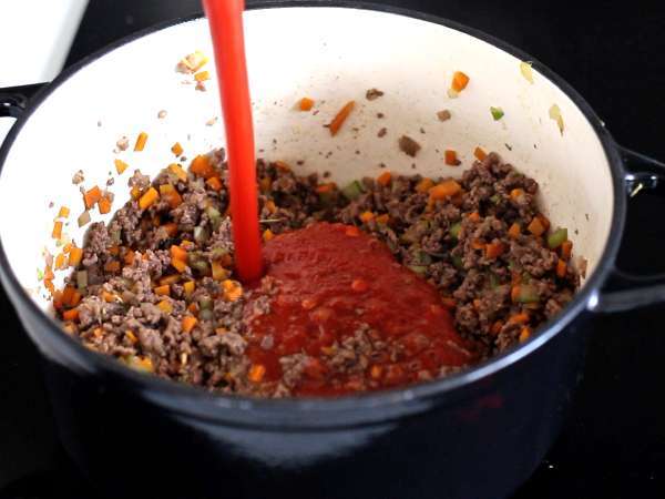 Házi bolognai szósz - ragù alla bolognese - Előkészítés lépés 4