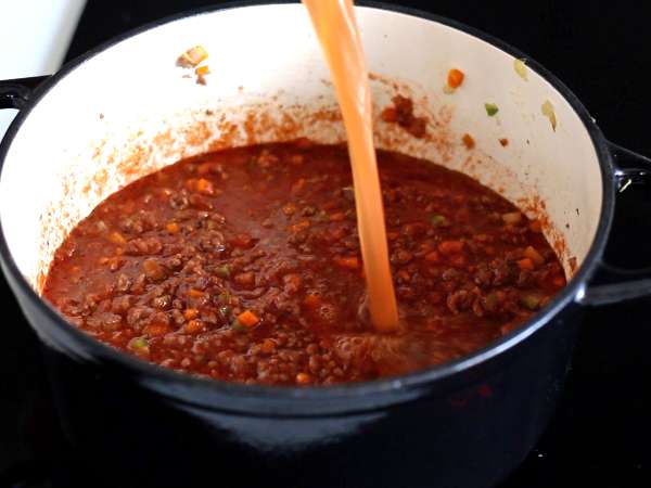 Házi bolognai szósz - ragù alla bolognese - Előkészítés lépés 5