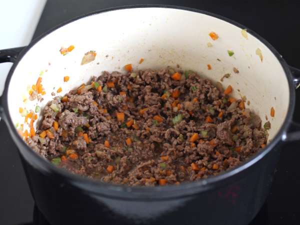 Tészta bolognai mártással - tagliatelle al ragù alla bolognese - Előkészítés lépés 3