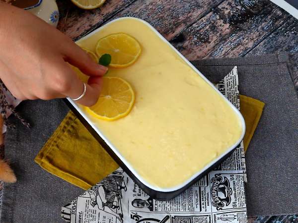 Citromos tiramisu, egy klasszikus egy fanyar csavarral - Előkészítés lépés 11
