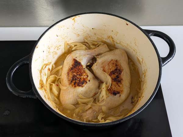 Szenegáli csirke yassa: az egyszerű és ízletes hagyományos recept - Előkészítés lépés 7