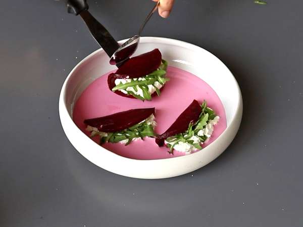 Cékla ravioli, egy egyszerű és elegáns előétel - Előkészítés lépés 5