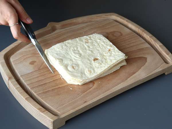 Lavash kebabnyársak tortillával, könnyen elkészíthető airfryerben! - Előkészítés lépés 4