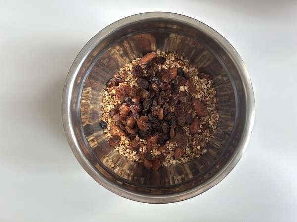 Granola expressz airfryerrel, hogy ropogós legyen a reggeli - Előkészítés lépés 5