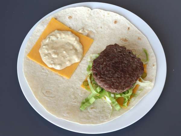 Big Mac-stílusú csomagolások, gyors, praktikus és gazdaságos - Előkészítés lépés 6