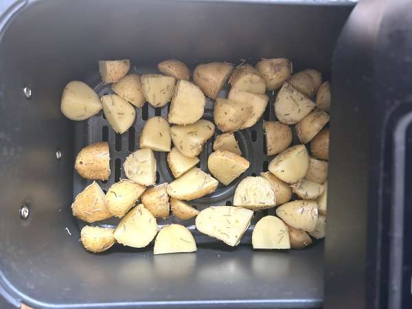Az istenek rántott szeszélye airfryer burgonyával - Előkészítés lépés 2