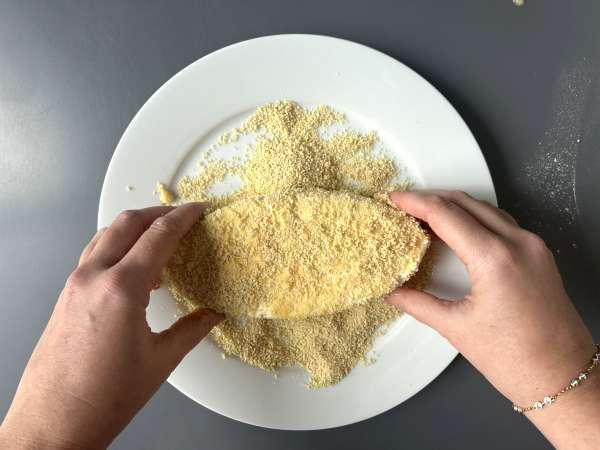 Az istenek rántott szeszélye airfryer burgonyával - Előkészítés lépés 5