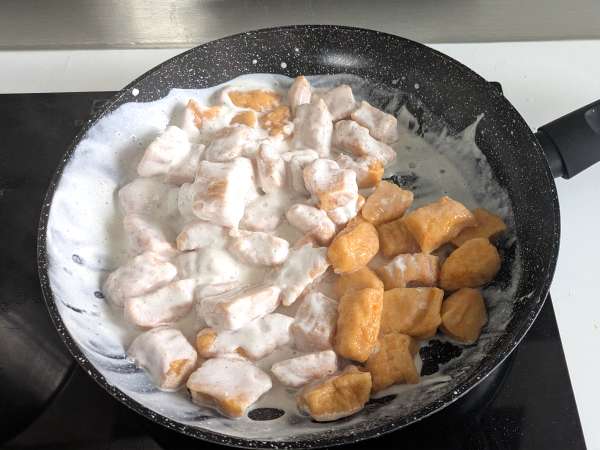 Krémes sütőtök gnocchi Philadelphiával és ropogós dióval - Előkészítés lépés 6
