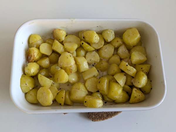 Krémes sült cacio e pepe burgonya: az egyszerű köret, ami mindenkit megőrjít! - Előkészítés lépés 7