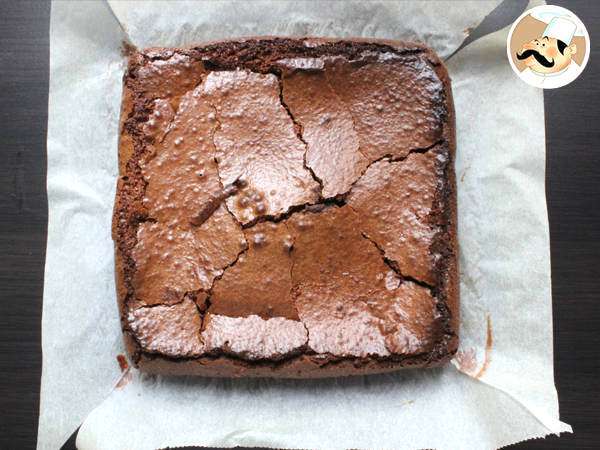 Csokoládé brownie - Előkészítés lépés 6
