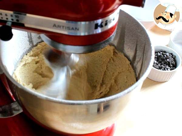 Csokoládé chipes sütik - Előkészítés lépés 1