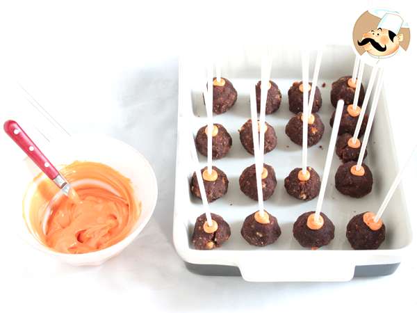 CakePops - Halloween - Előkészítés lépés 5