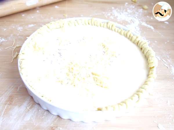 Bacon quiche - Előkészítés lépés 5