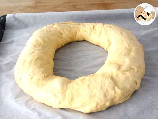 Brioche Galette de Rois - Előkészítés lépés 7