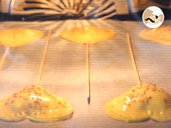Szív alakú Pie Pops Valentin-napra - Előkészítés lépés 8