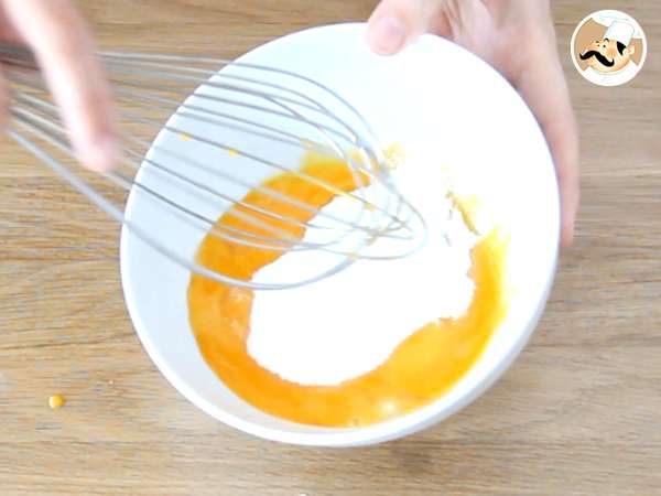 Crème brulée - Előkészítés lépés 1