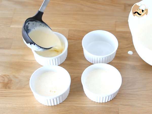 Crème brulée - Előkészítés lépés 4
