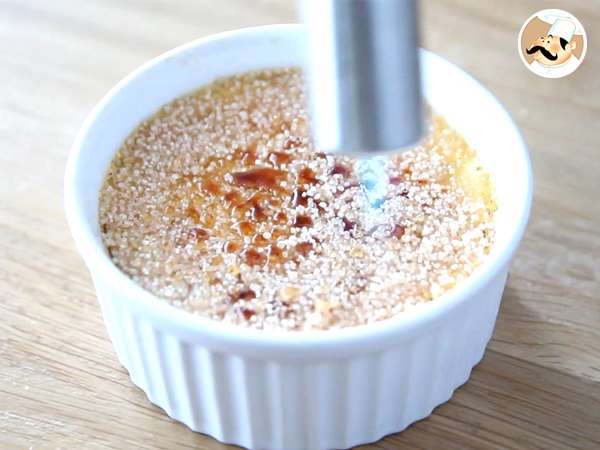 Crème brulée - Előkészítés lépés 6