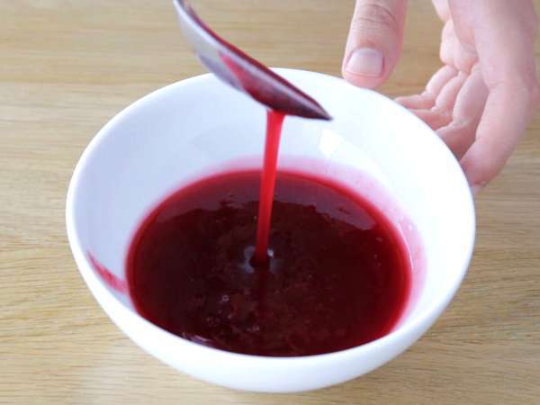 Joghurt és málna fagylalt - Előkészítés lépés 6
