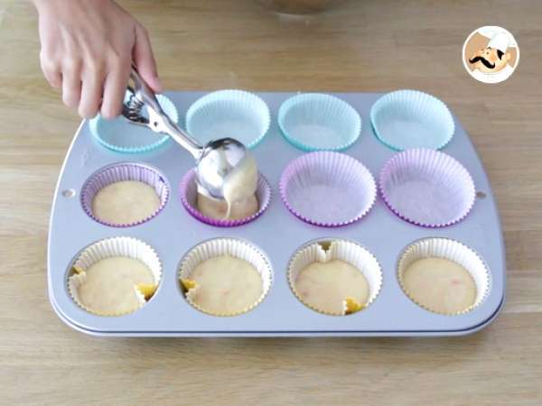 Szörny cupcakes Halloween - Előkészítés lépés 3