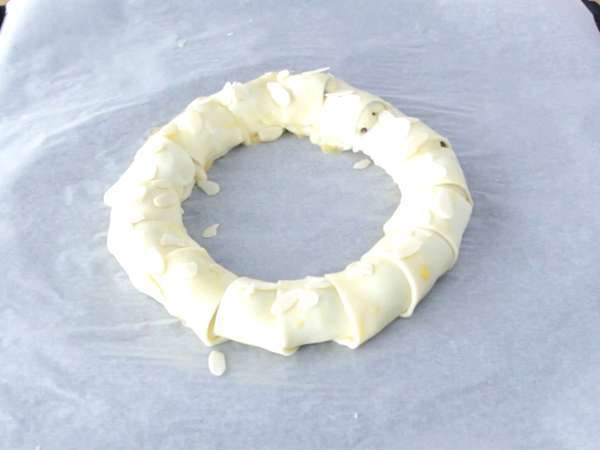 Galette des rois Kinder Buenóval - Előkészítés lépés 13