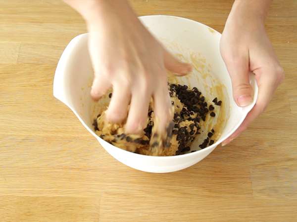 Óriás süti torta mályvacukorral - Előkészítés lépés 4
