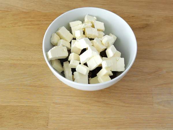 Brownie gofri - Előkészítés lépés 1